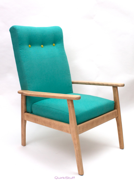 Turquoise Armchair